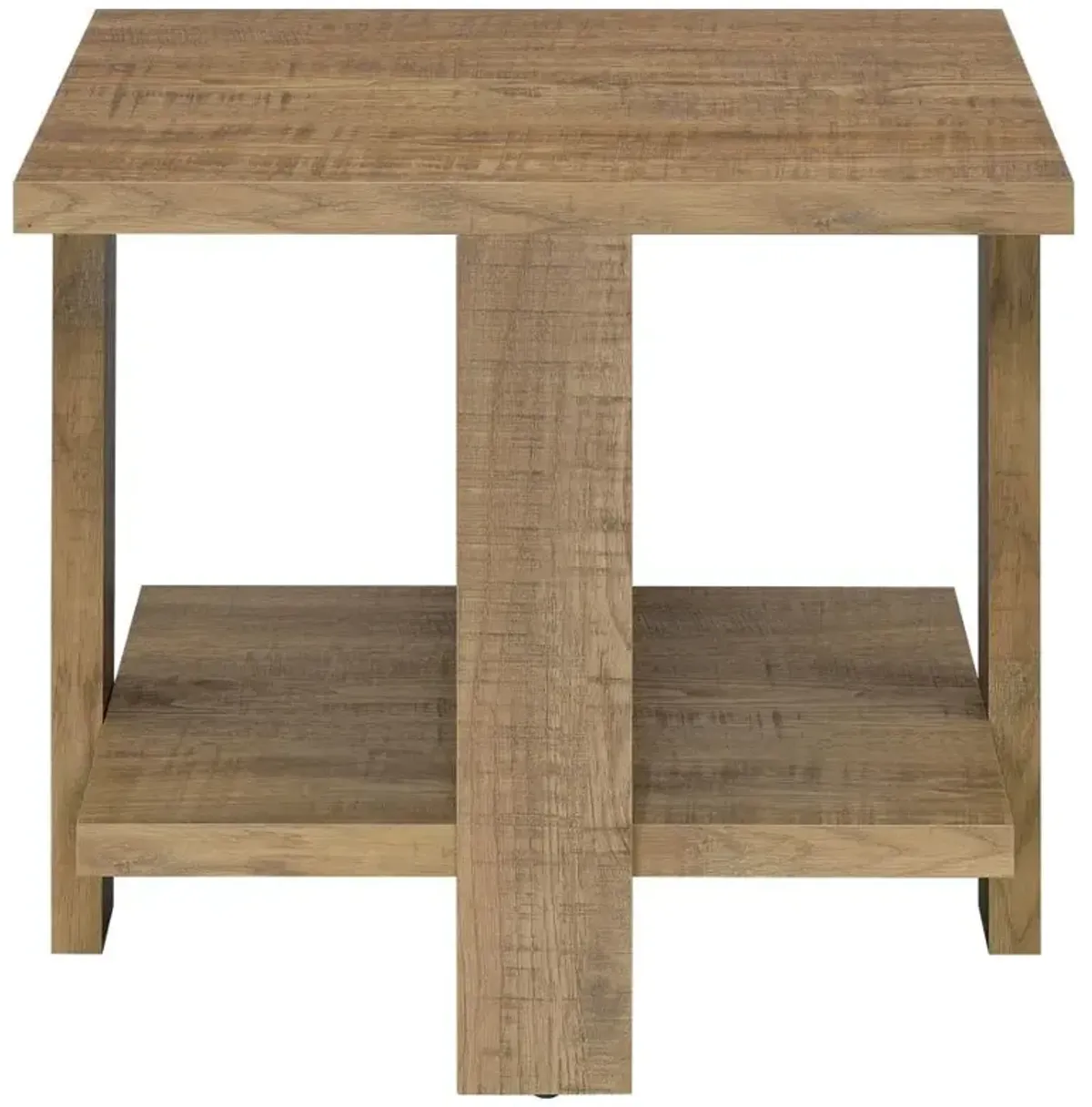 Cohen Square End Table with Shelf