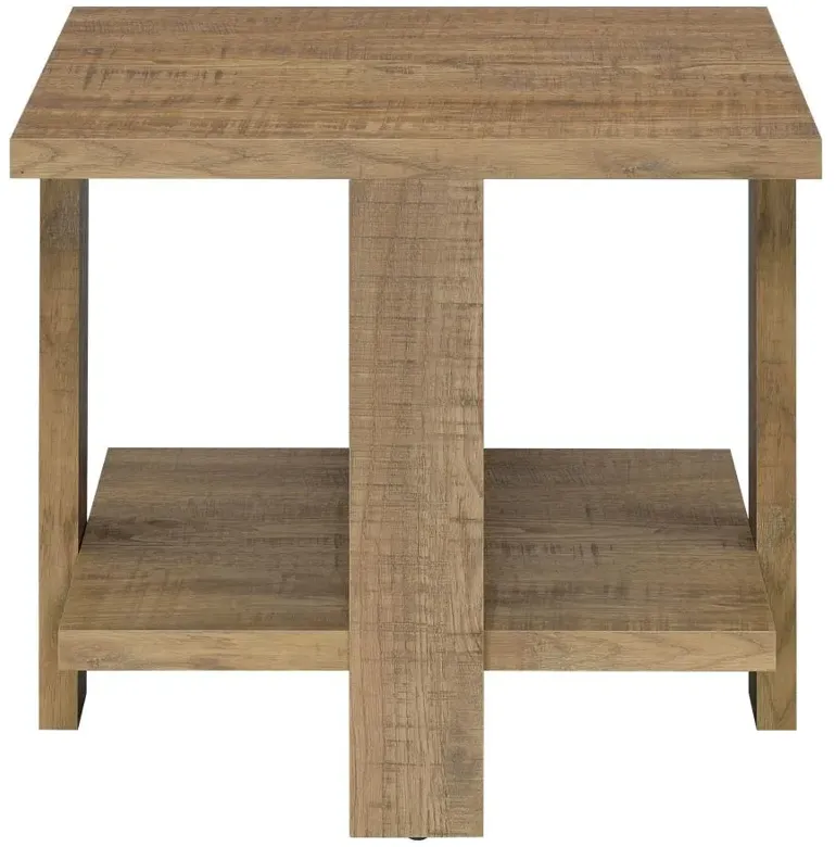 Cohen Square End Table with Shelf