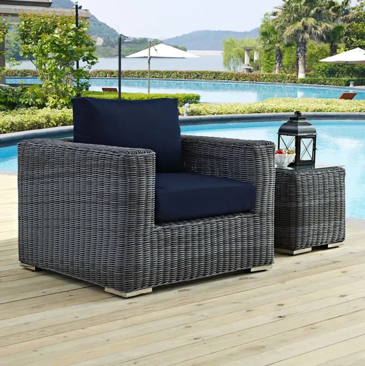 Summon Outdoor Patio Armchair