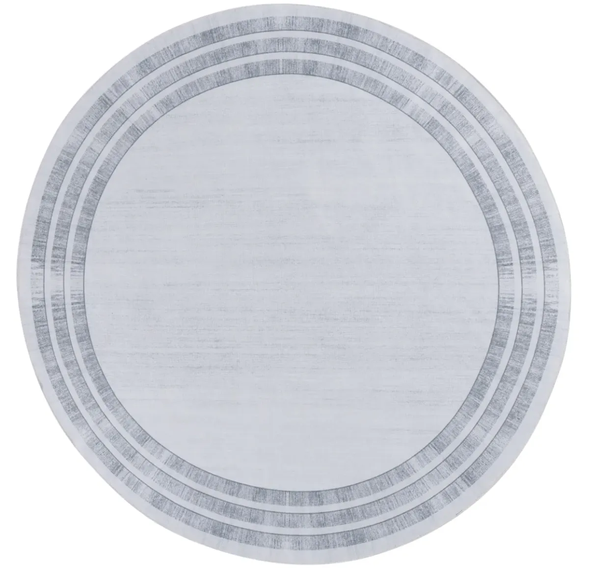 MALIBU 824 LIGHT GREY  6' x 6' Round Round Rug