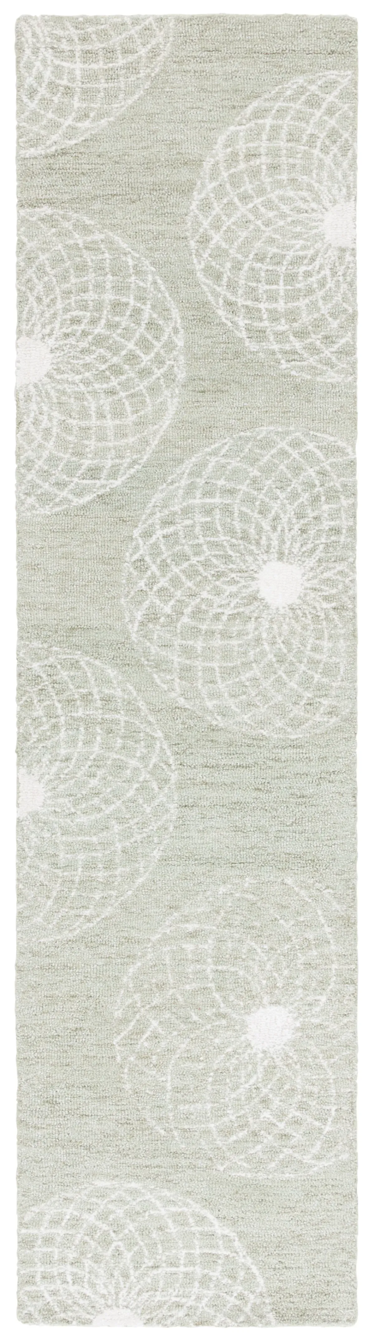 EBONY 133 SAGE  2'-3' x 9' Runner Rug