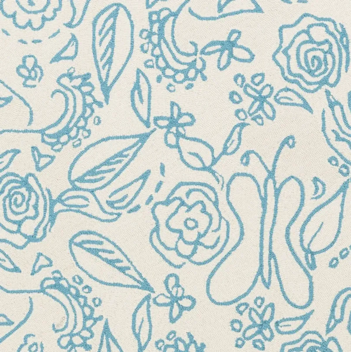 Tic Tac Toe TCT-6008 2' x 3' Hand Made Rug