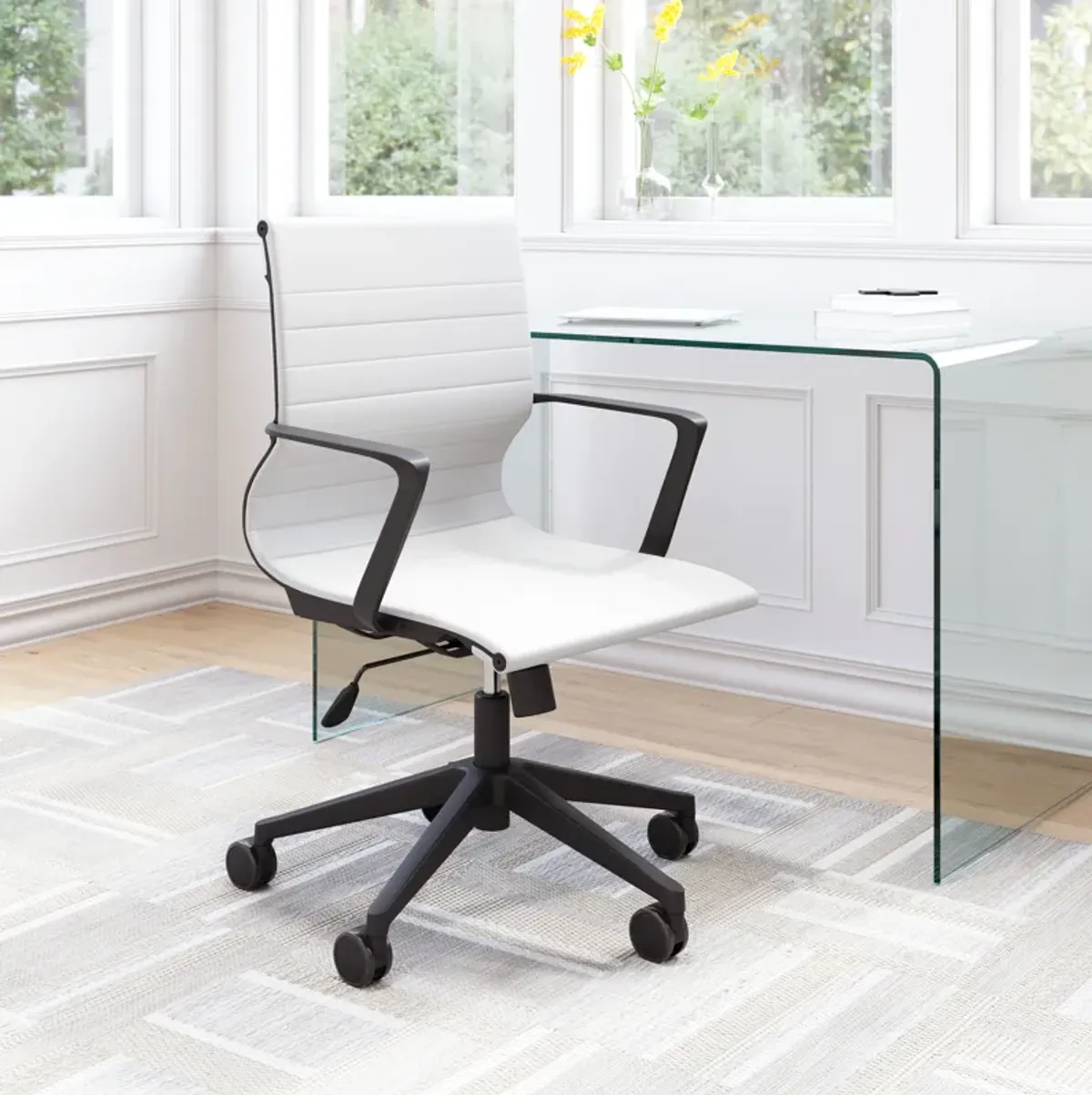 Stacy Office Chair White