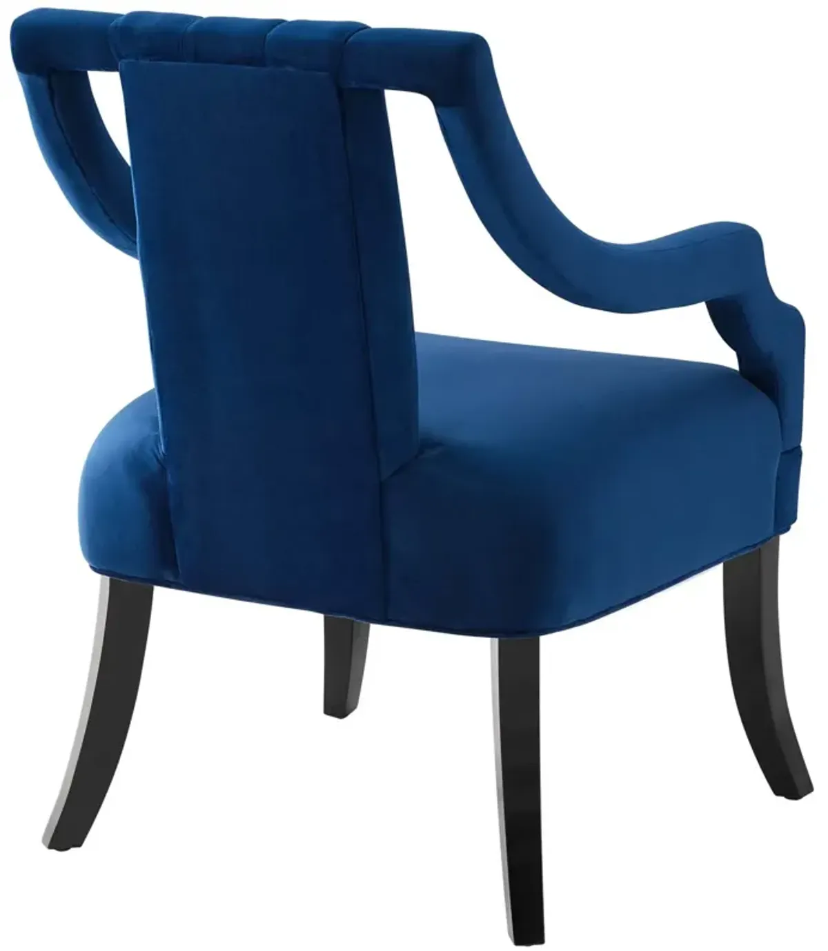 Harken Performance Velvet Accent Chair