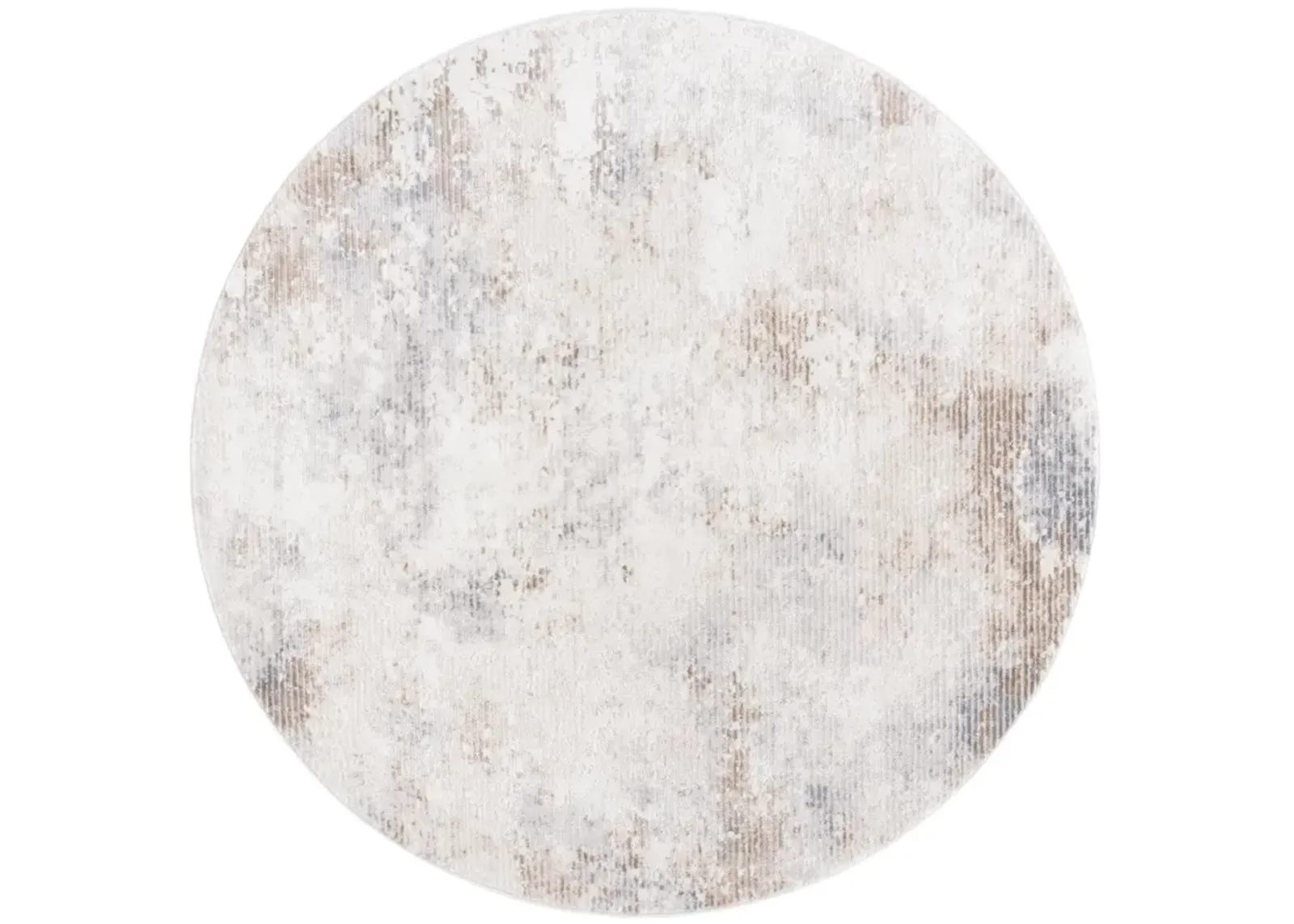 ETERNAL 242 IVORY  6'-7' x 6'-7' Round Round Rug