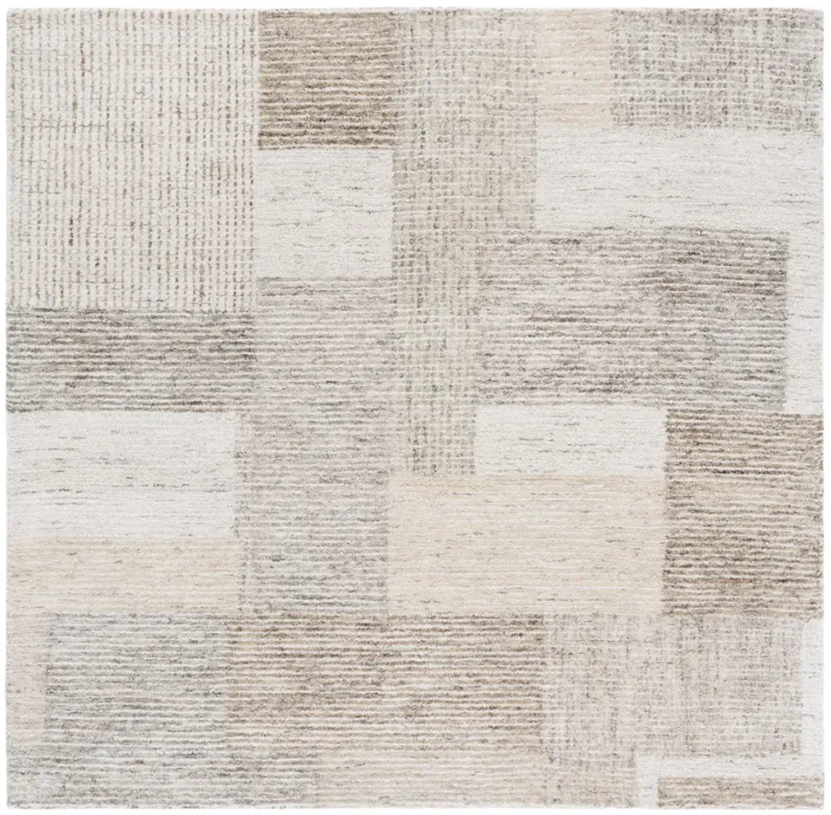 EBONY Hand Tufted 6' x 6' Square area rug