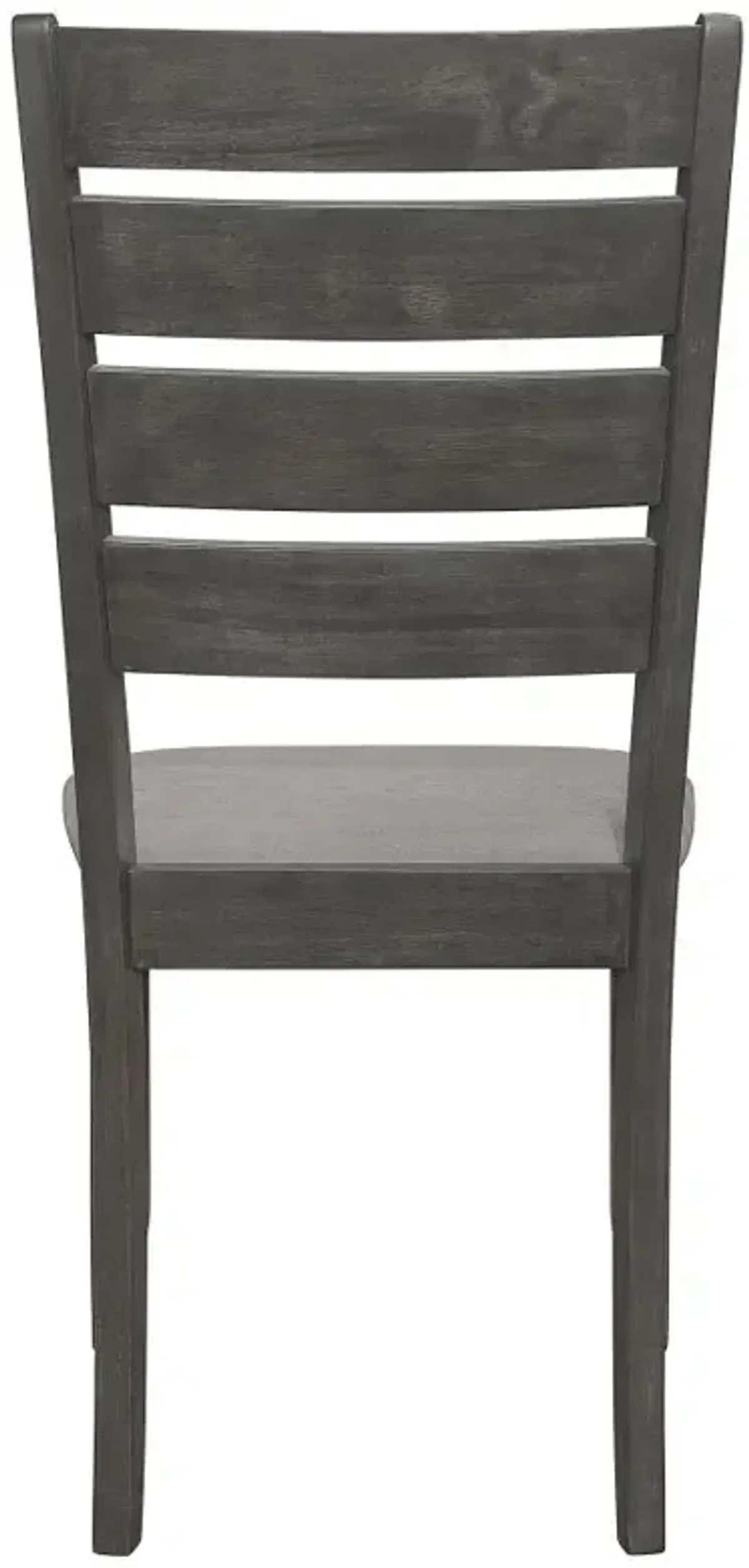 Dalila Ladder Back Side Chair (Set of 2) Grey and Dark Grey