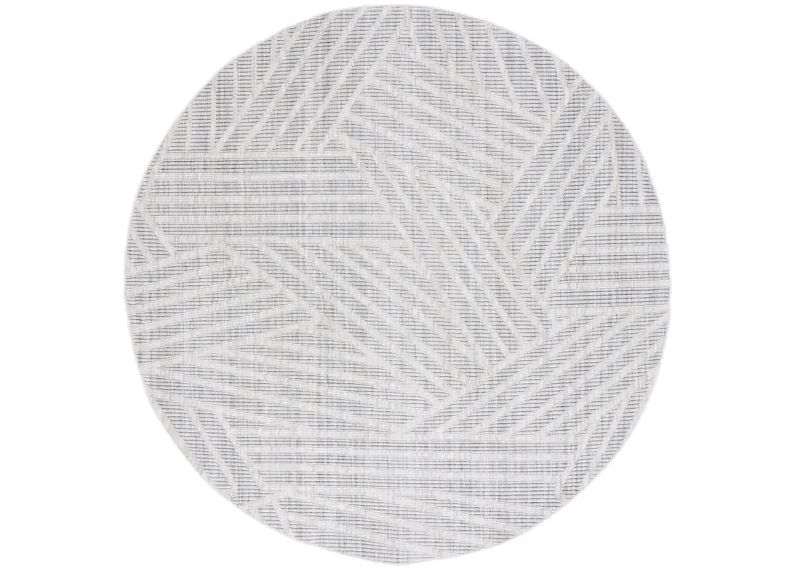 MSR1912 SERENITY GREY  6'-7' x 6'-7' Round Round Rug