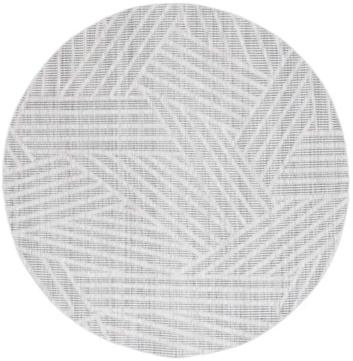 MSR1912 SERENITY GREY  6'-7' x 6'-7' Round Round Rug