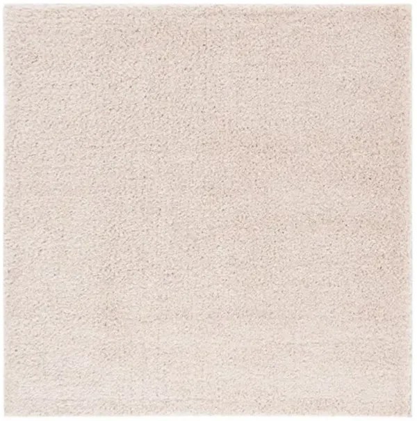LINDSAY SHAG 560 Beige 6'-7' X 6'-7' Square Square Rug