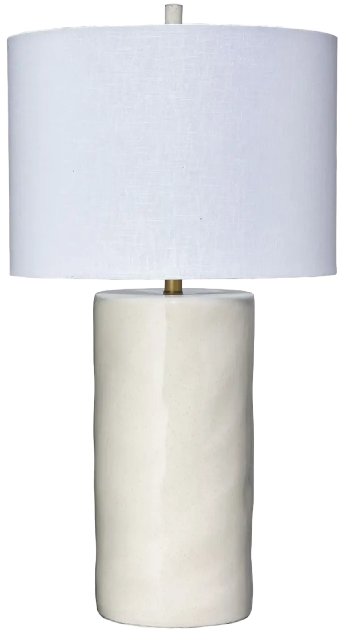 Undertow Ceramic Table Lamp, Cream