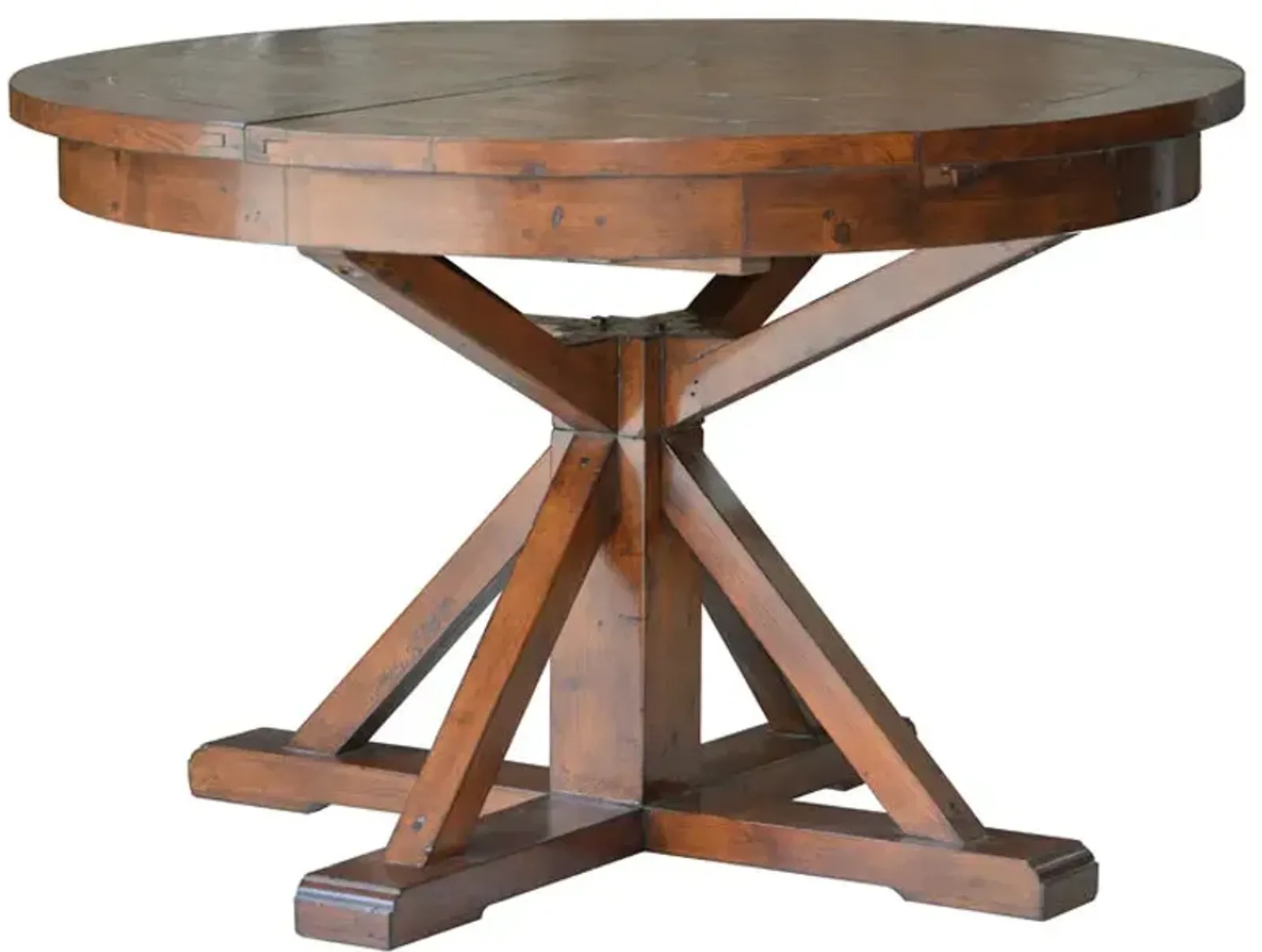 Irish Coast Round Extension Dining Table - African Dusk