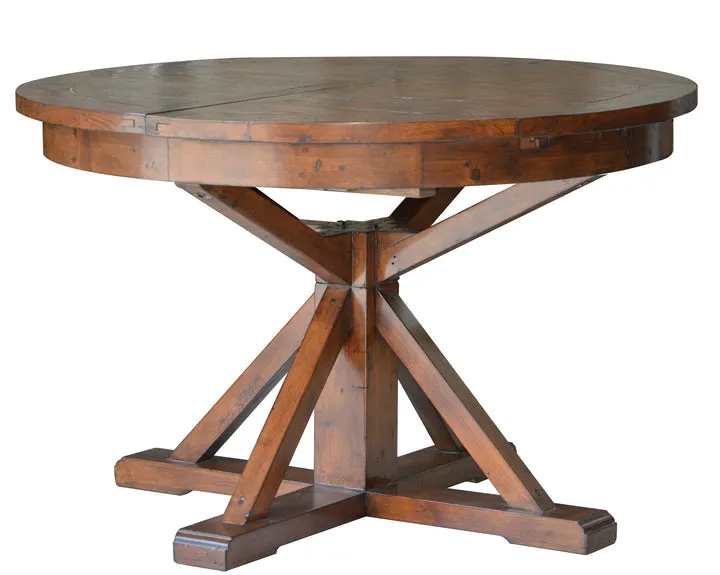 Irish Coast Round Extension Dining Table - African Dusk