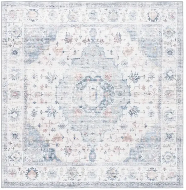 ARIZONA 517 LIGHT BLUE  6' x 6' Square Square Rug