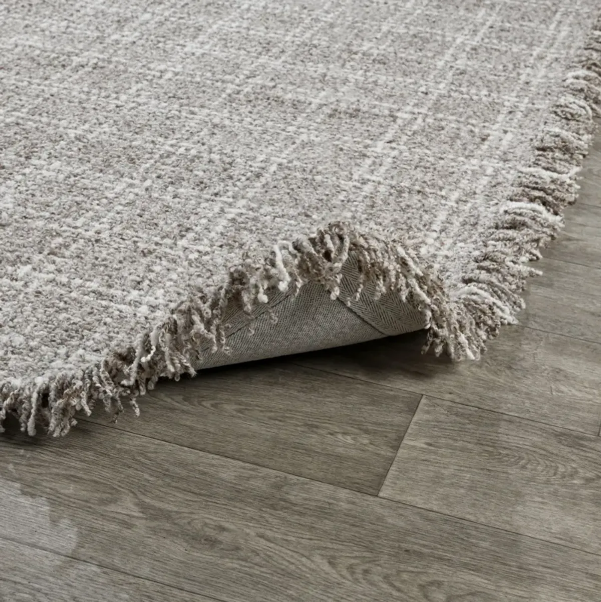 Bradbury Checkered Wool Area Rug by Kosas Home