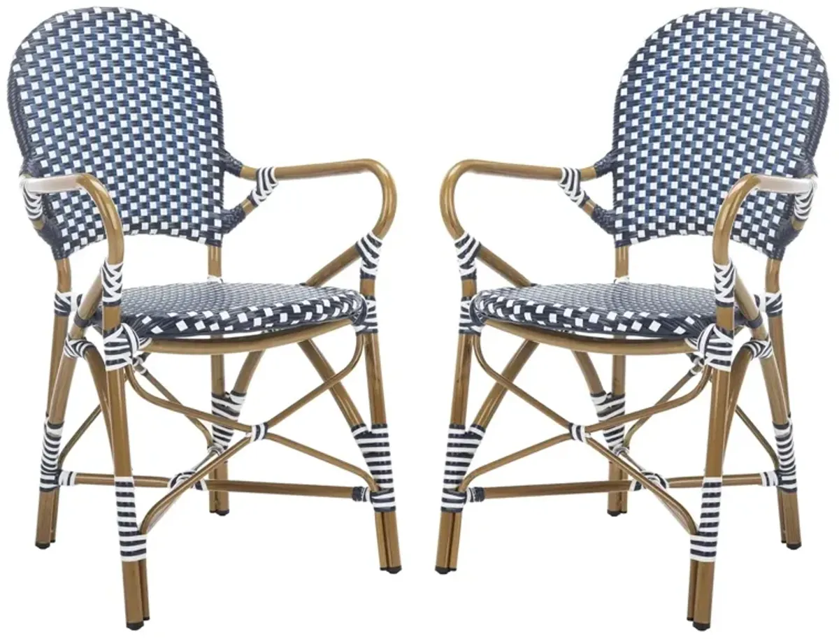 Hooper Indoor /Outdoor Stacking Chairs - Set of 2