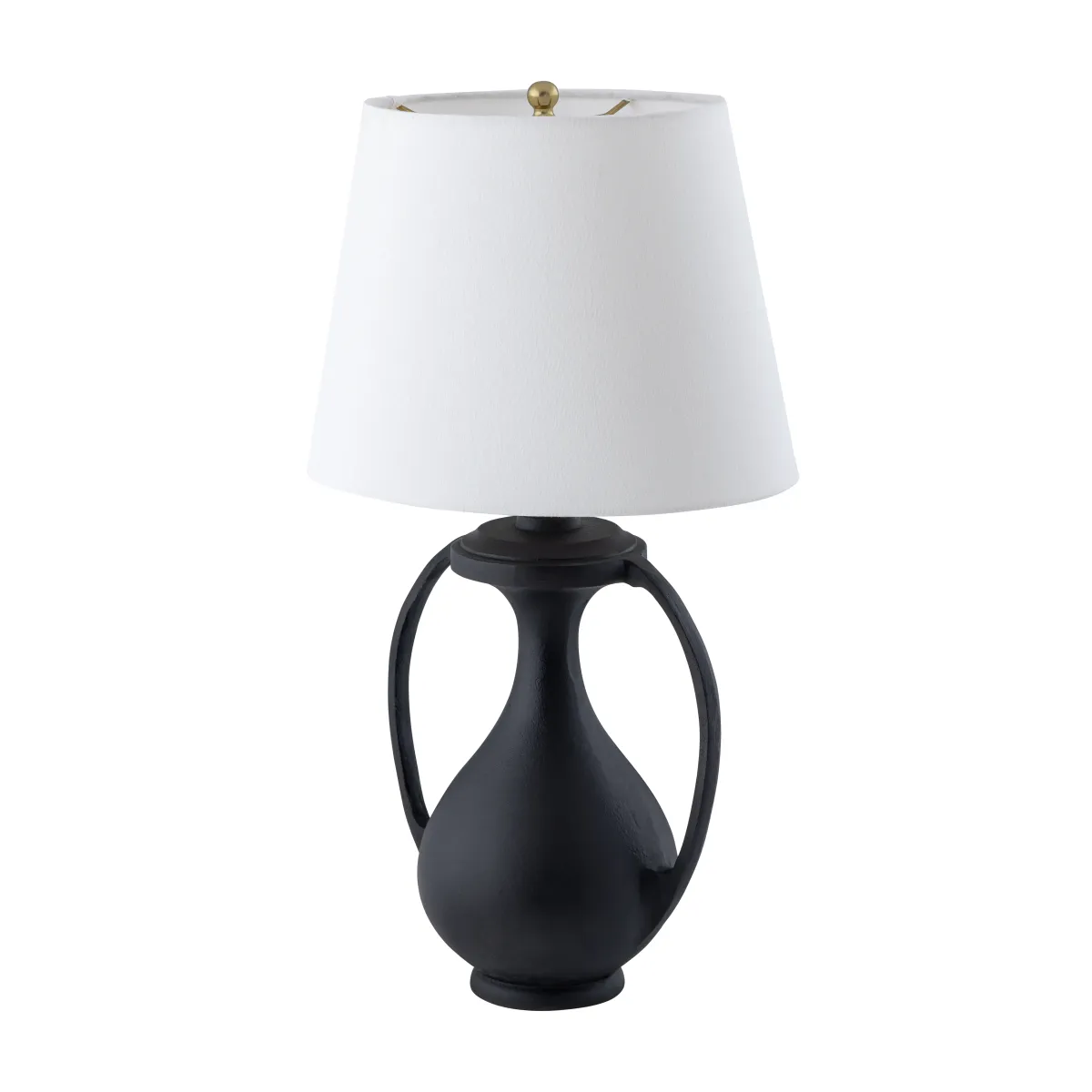 Anpell 25'' High 1-Light Table Lamp - Black