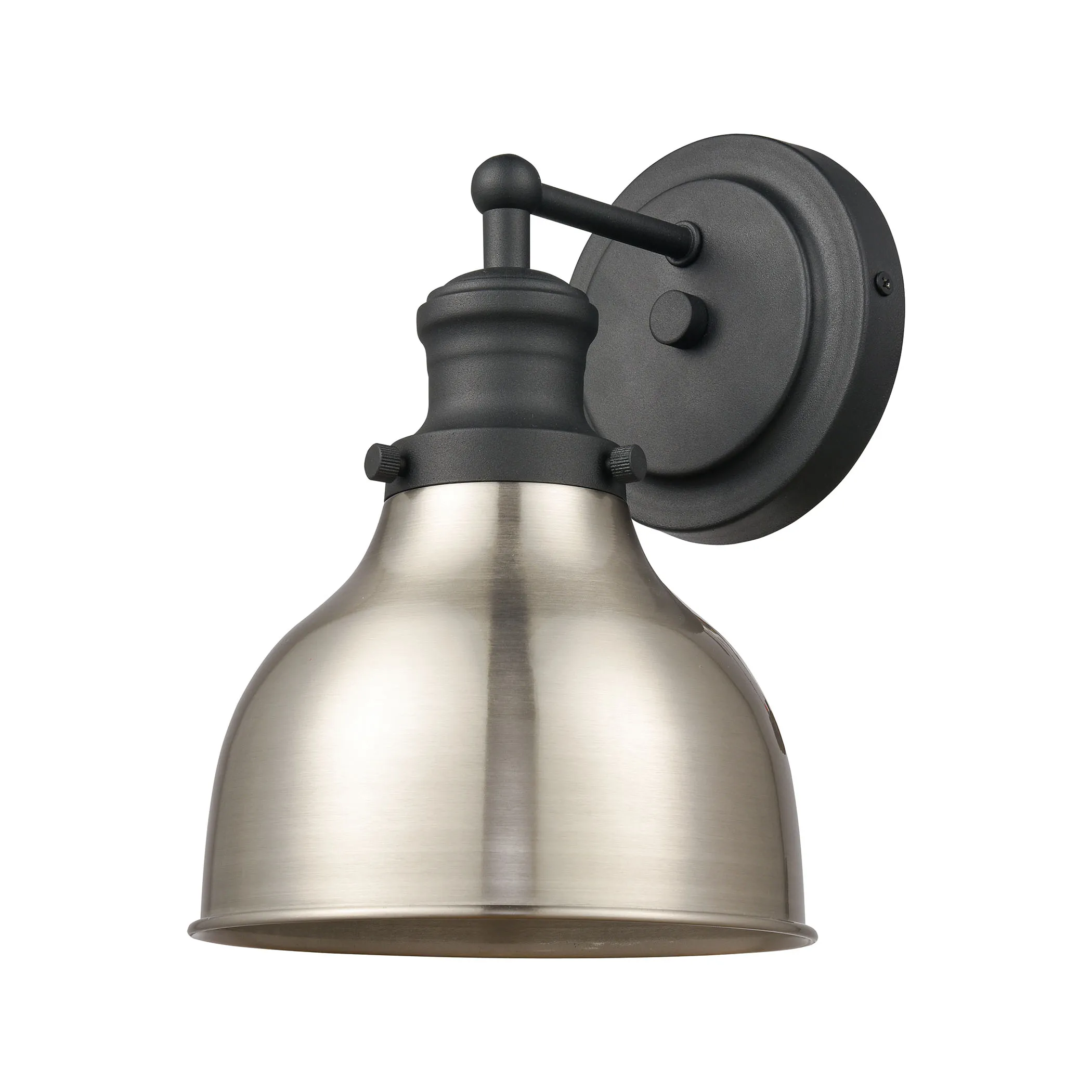 Haralson 10" High 1-Light Sconce - Charcoal