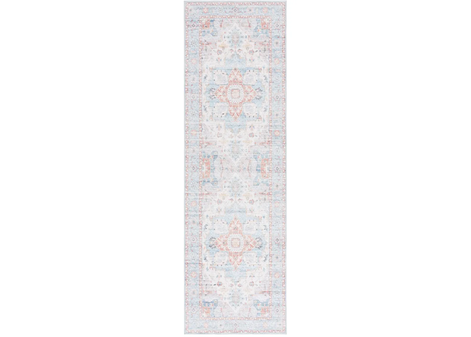 ARIZONA 913 TURQUOISE  2'-6' x 8' Runner Rug