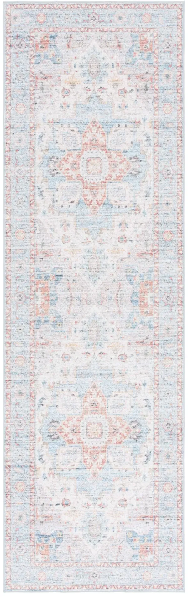 ARIZONA 913 TURQUOISE  2'-6' x 8' Runner Rug