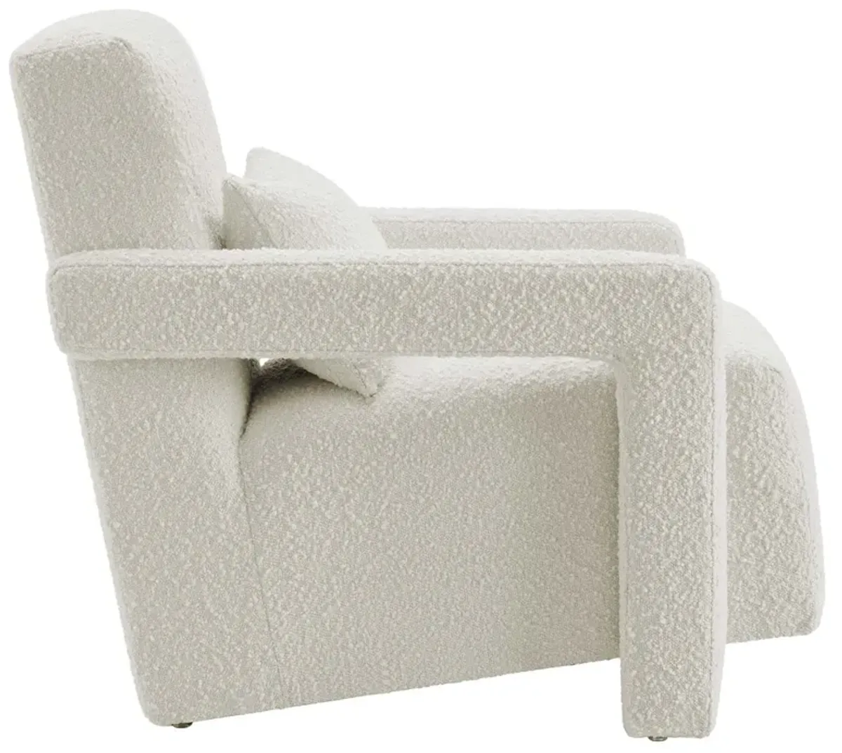 Mirage Boucle Upholstered Armchair