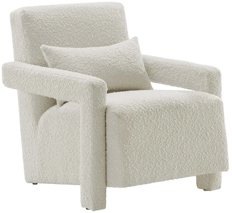 Mirage Boucle Upholstered Armchair