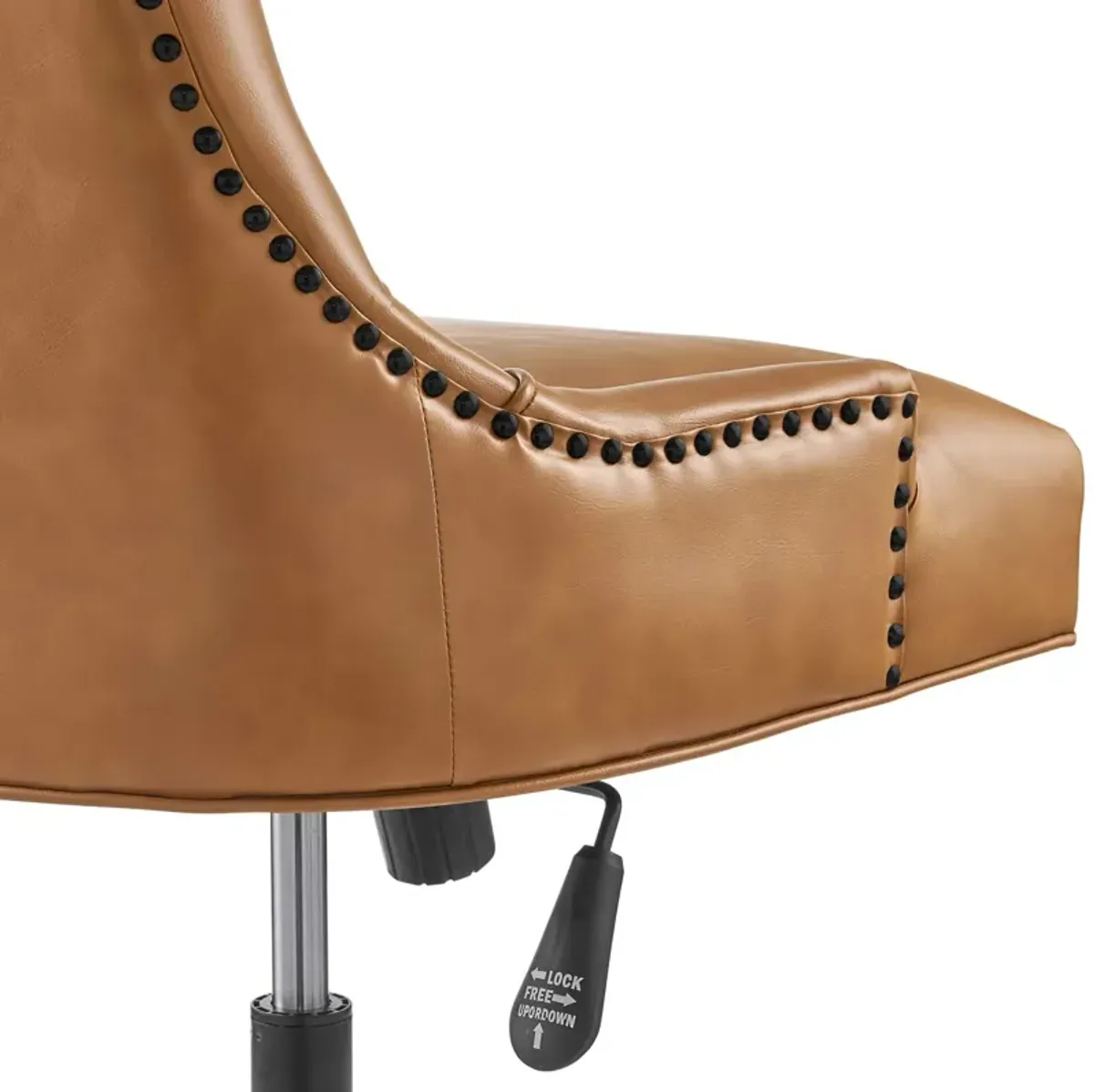 Regent Tufted Vegan Leather Office Chair