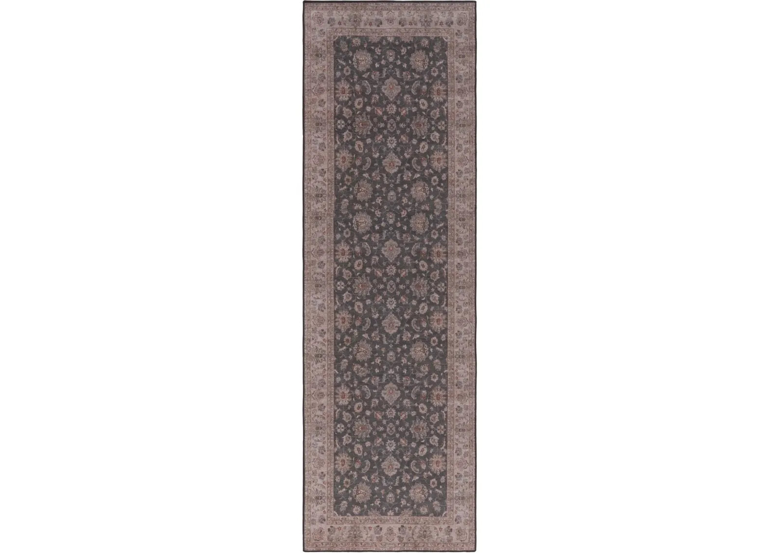 TUCSON 111 M/W S/R DARK GREY  2'-6' x 6' Runner Rug