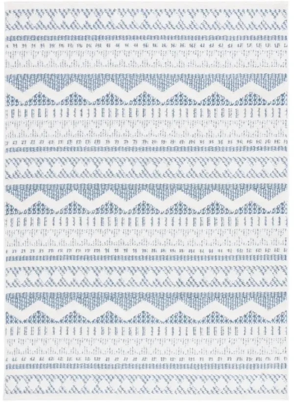 ALAMO 716 Blue 4' X 6' Small Rectangle Rug