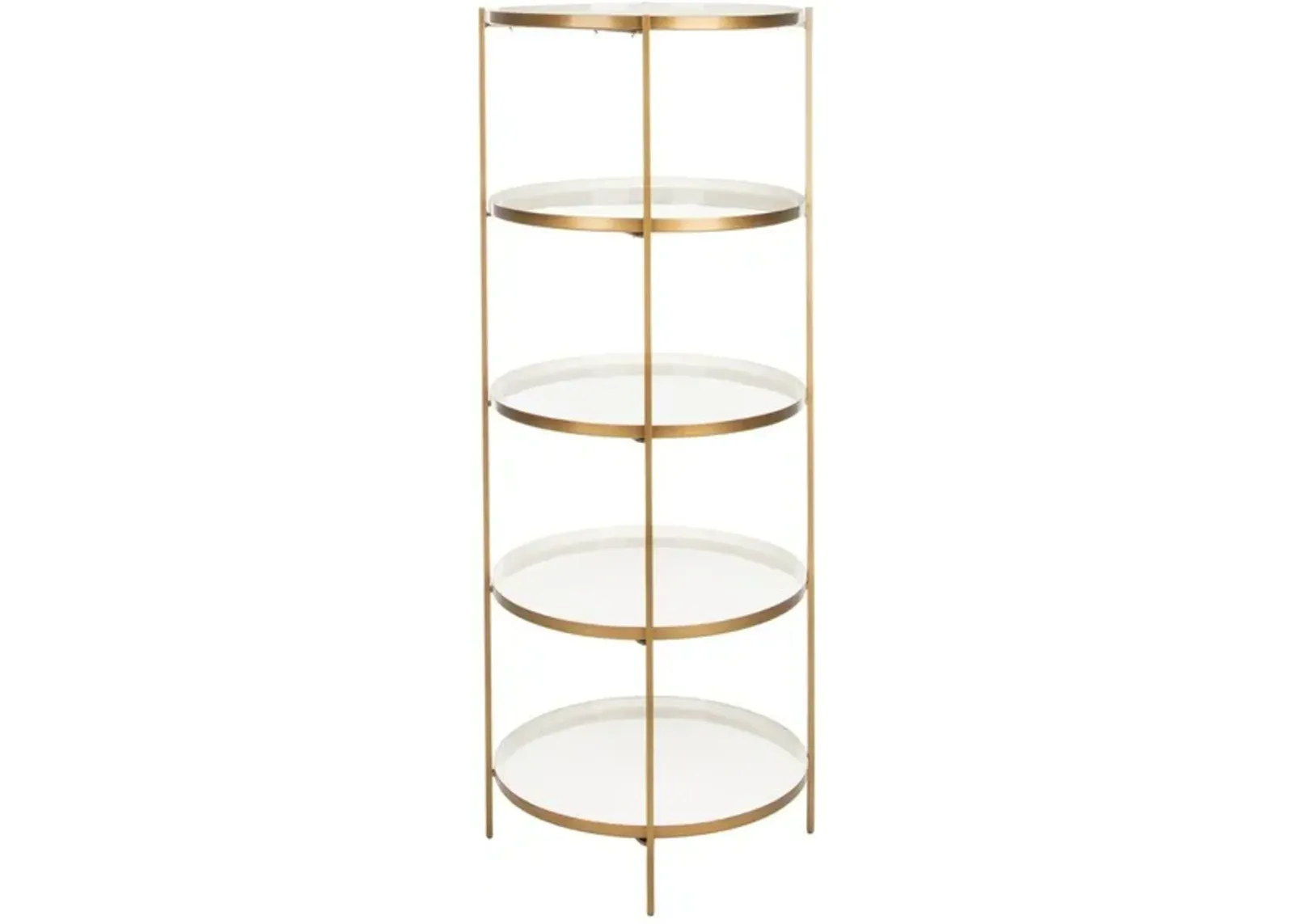 TIA ROUND 5 TIER ETAGERE