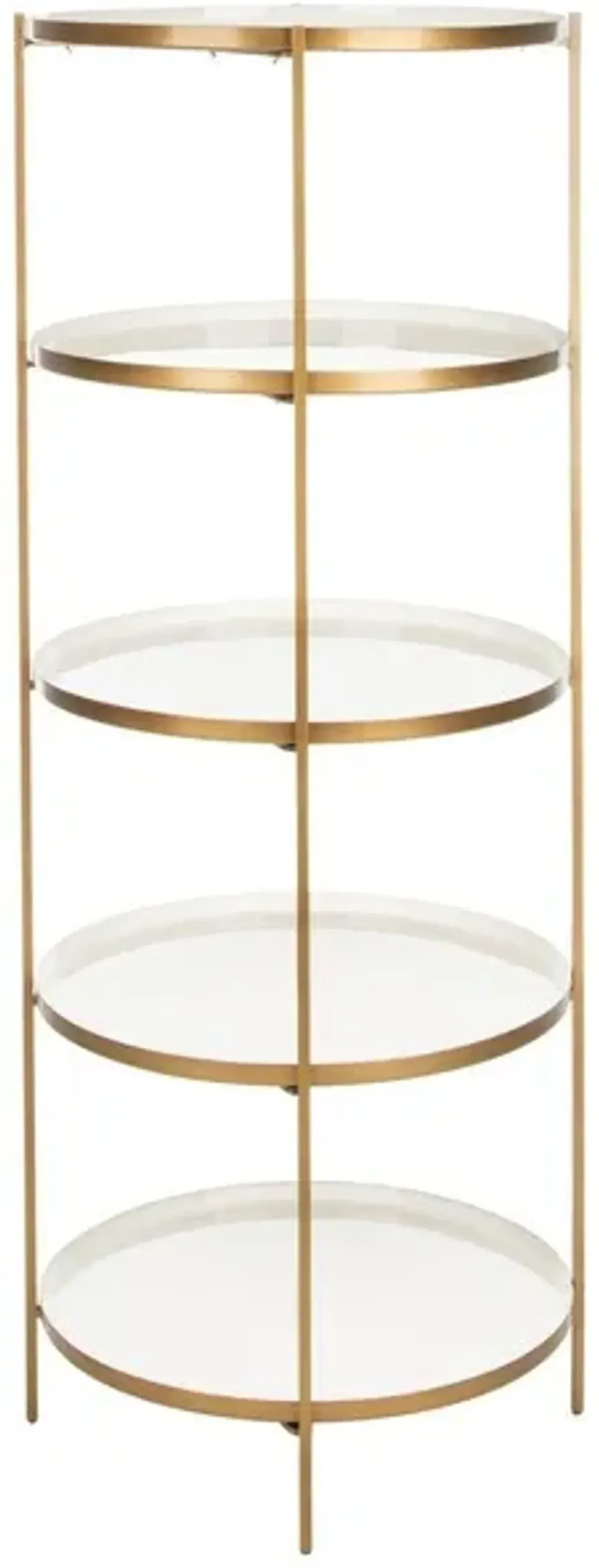 TIA ROUND 5 TIER ETAGERE