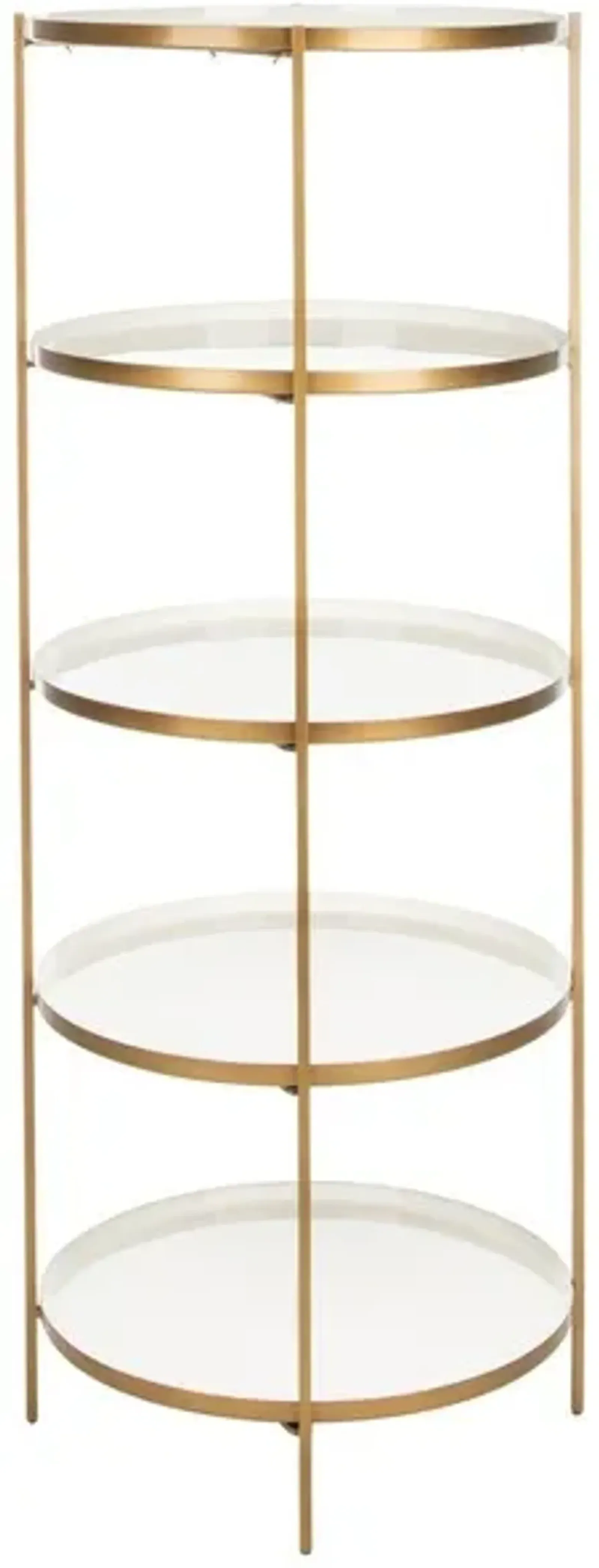 TIA ROUND 5 TIER ETAGERE