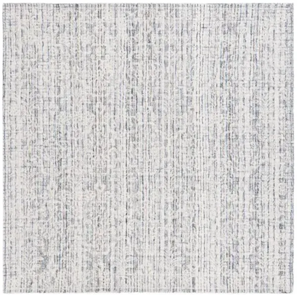 EBONY 115 Blue  6' X 6' Square Square Rug