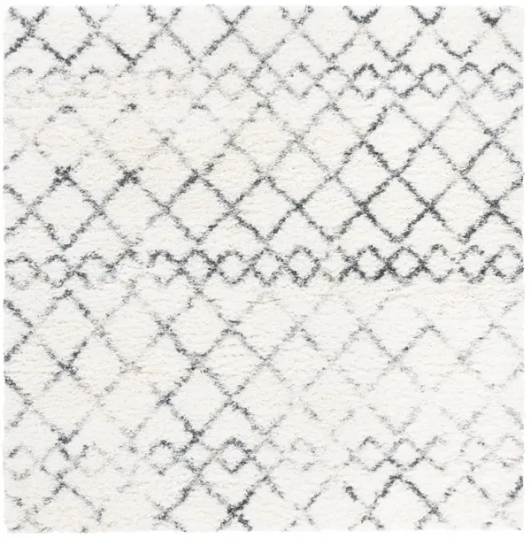 FONTANA SHAG Square Power Loomed 6'-7" X 6'-7" Square Rug