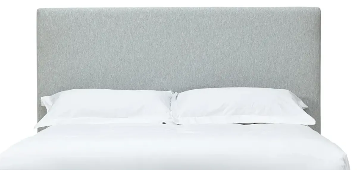 Olivia California King-size Upholstered Headboard in Linen