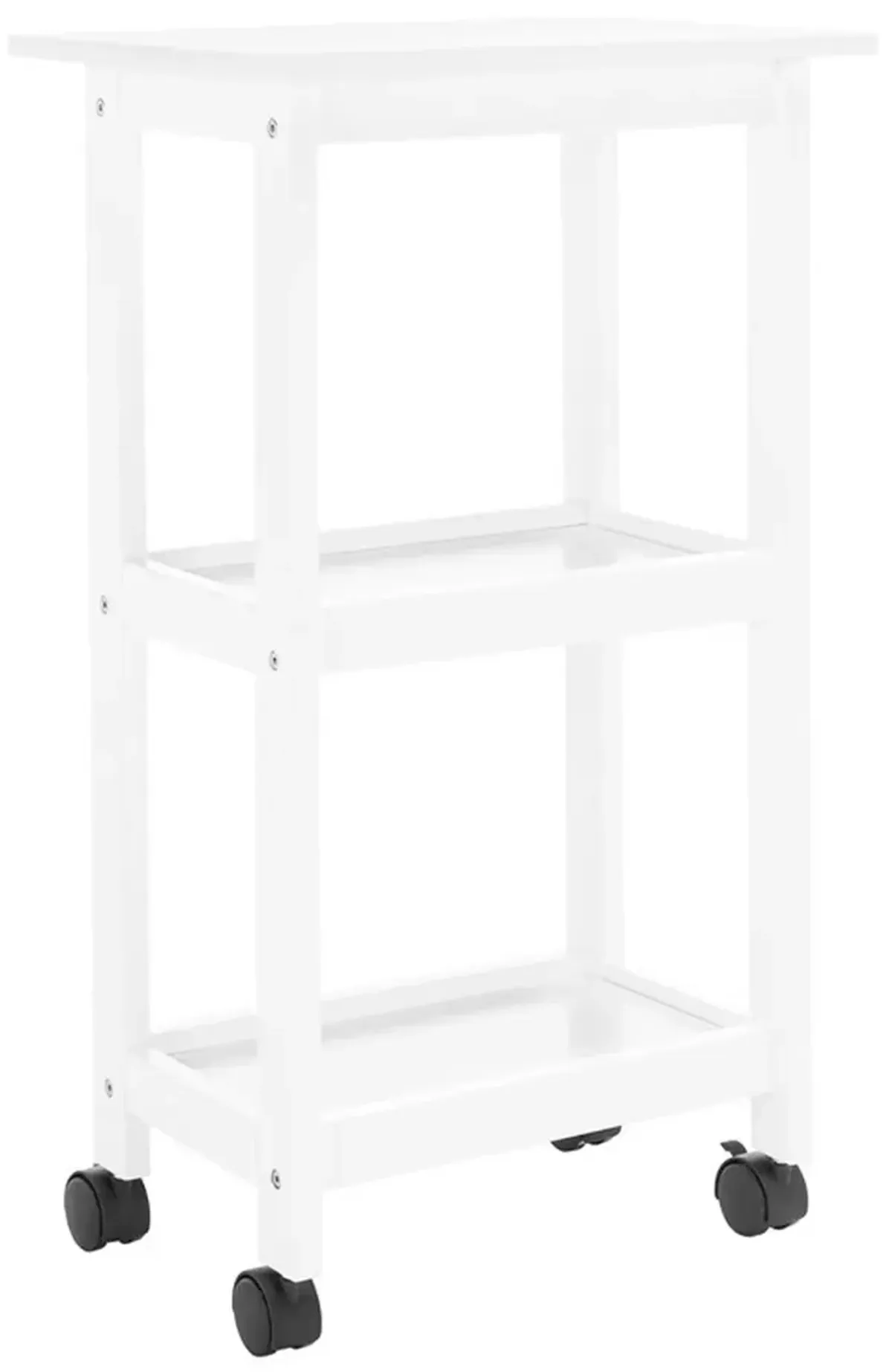 BEVIN 2 SHELF KITCHEN CART