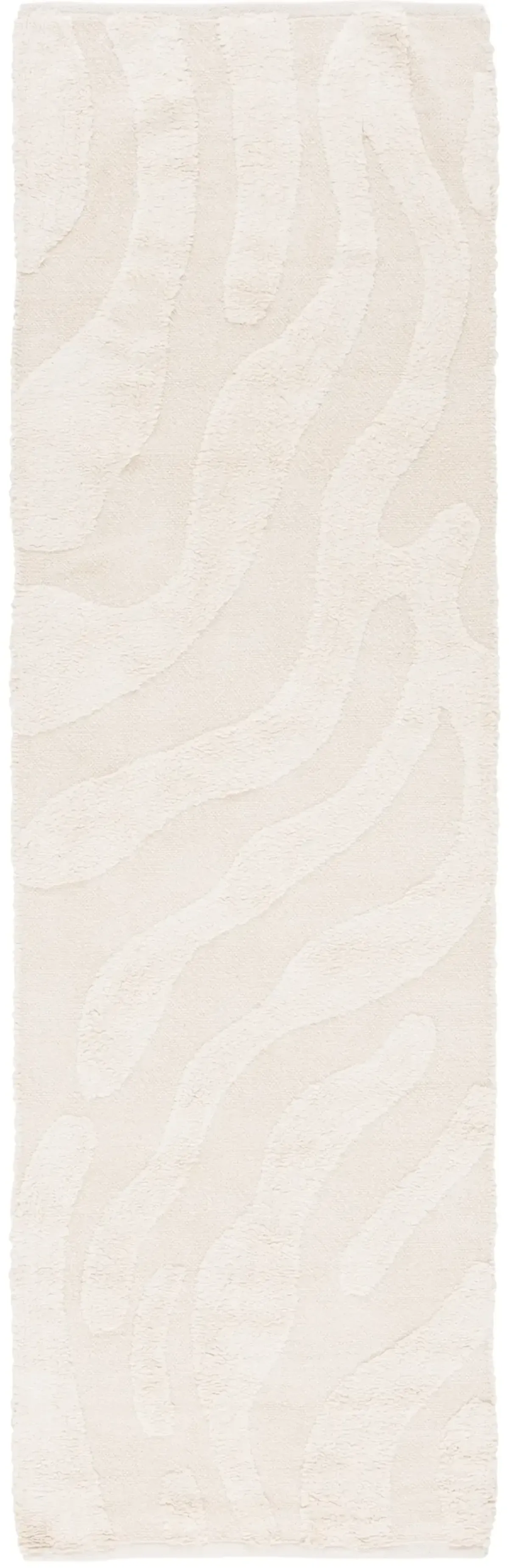 EASY CARE 219 IVORY 2'-3' x 8' Runner Rug