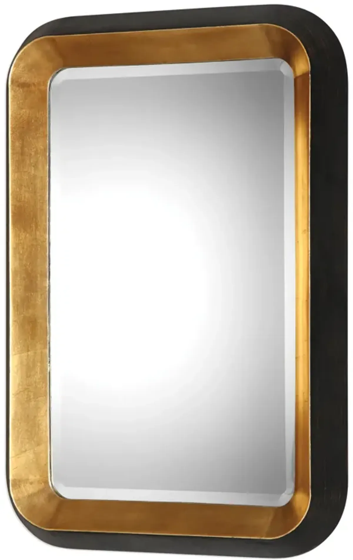 Niva Metallic Gold Wall Mirror