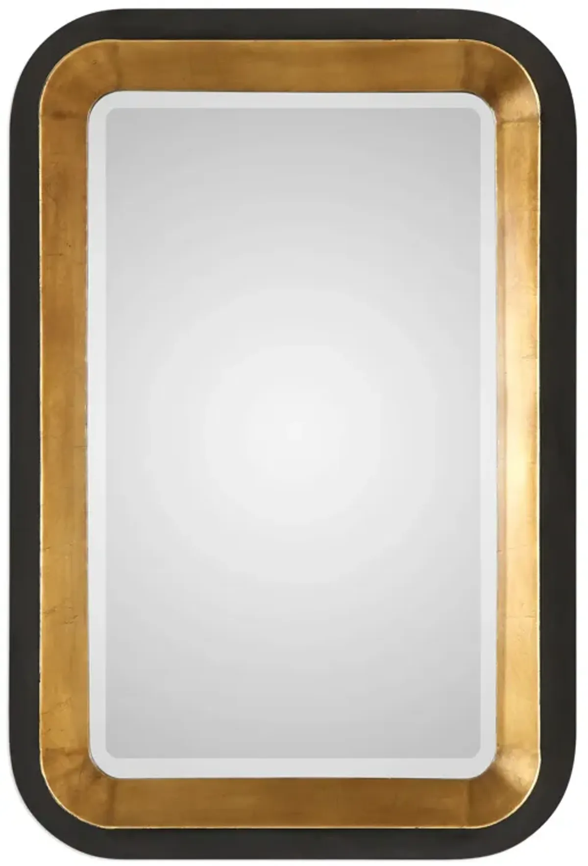 Niva Metallic Gold Wall Mirror