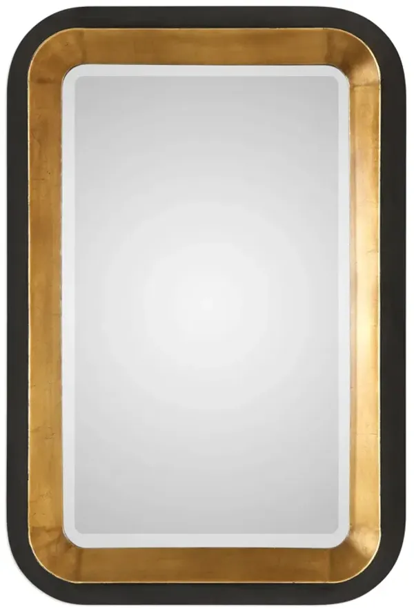 Niva Metallic Gold Wall Mirror