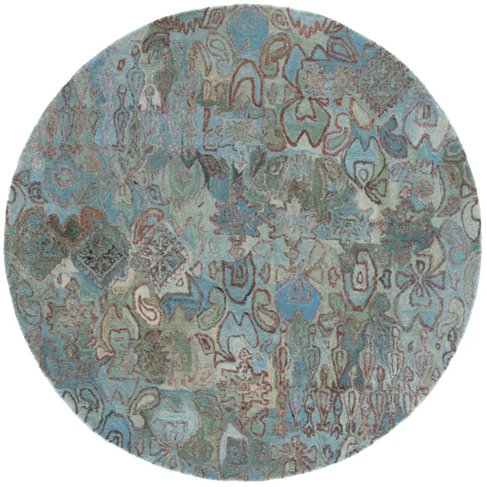 ANATOLIA Hand Tufted 6' x 6' Round area rug