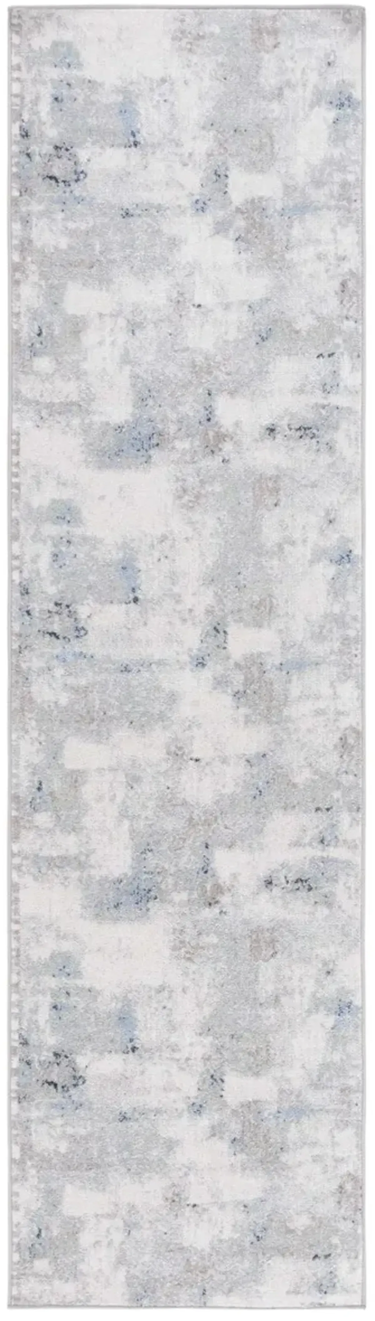 BAYSIDE 124 Blue 2'-2' X 8' Runner Rug