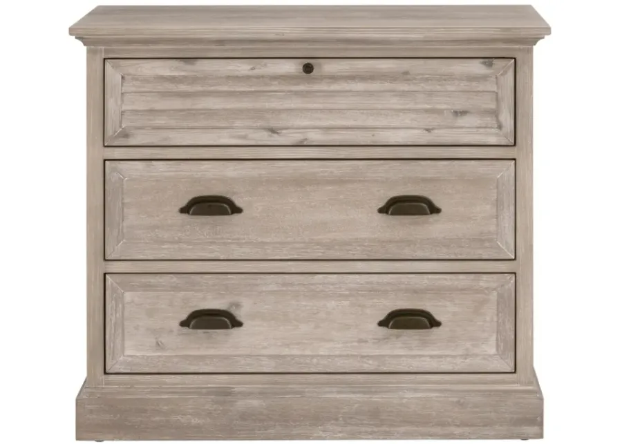 Eden 3-Drawer Nightstand