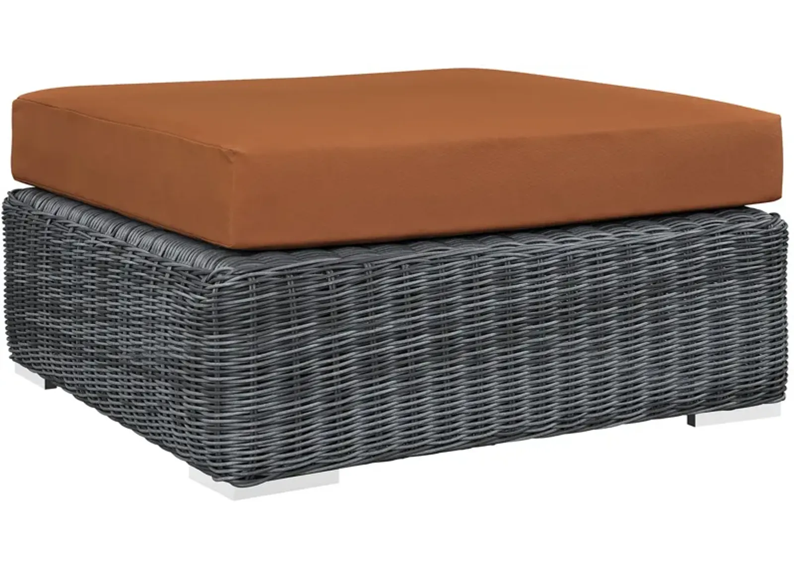 Summon Outdoor Patio Sunbrella® Square Ottoman