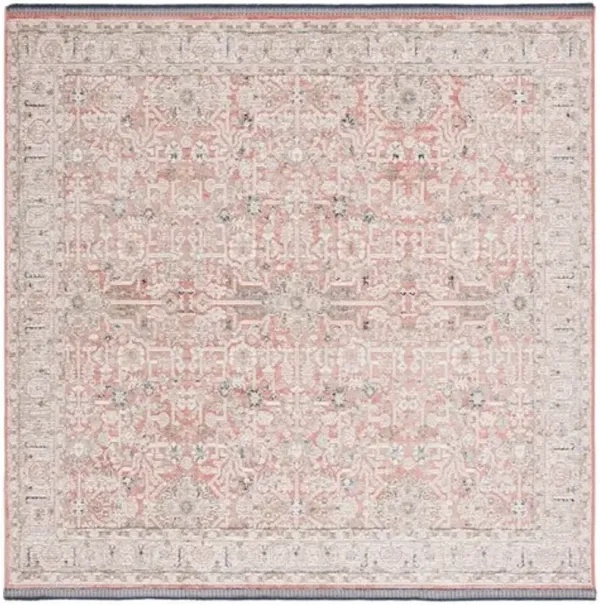 VIVALDI 546 Brown 6'-7' X 6'-7' Square Square Rug