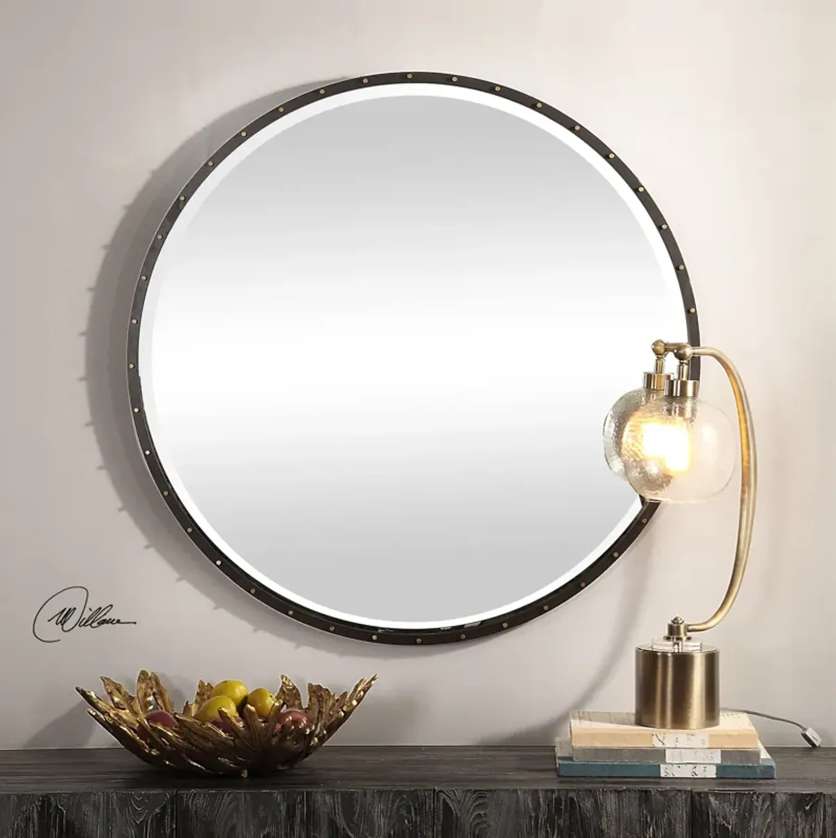 Benedo Round Mirror