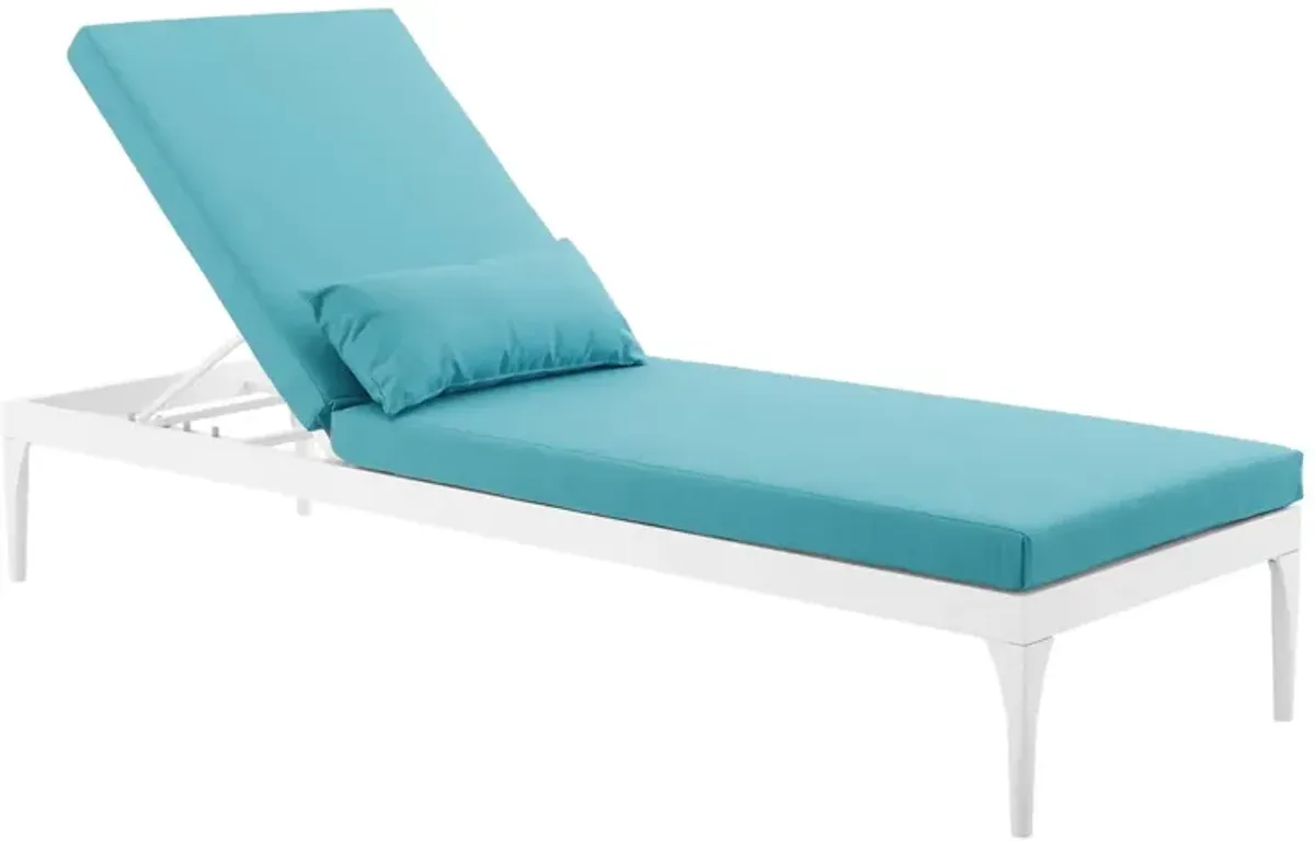 Perspective Cushion Outdoor Patio Chaise Lounge Chair