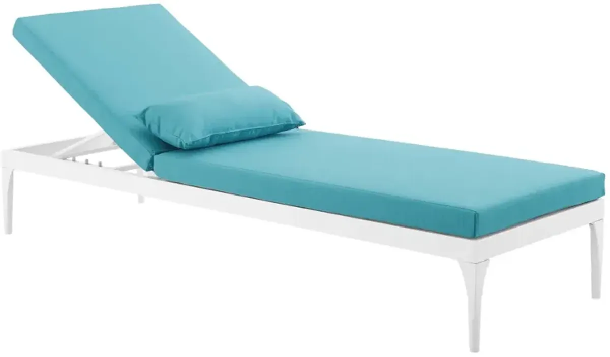 Perspective Cushion Outdoor Patio Chaise Lounge Chair