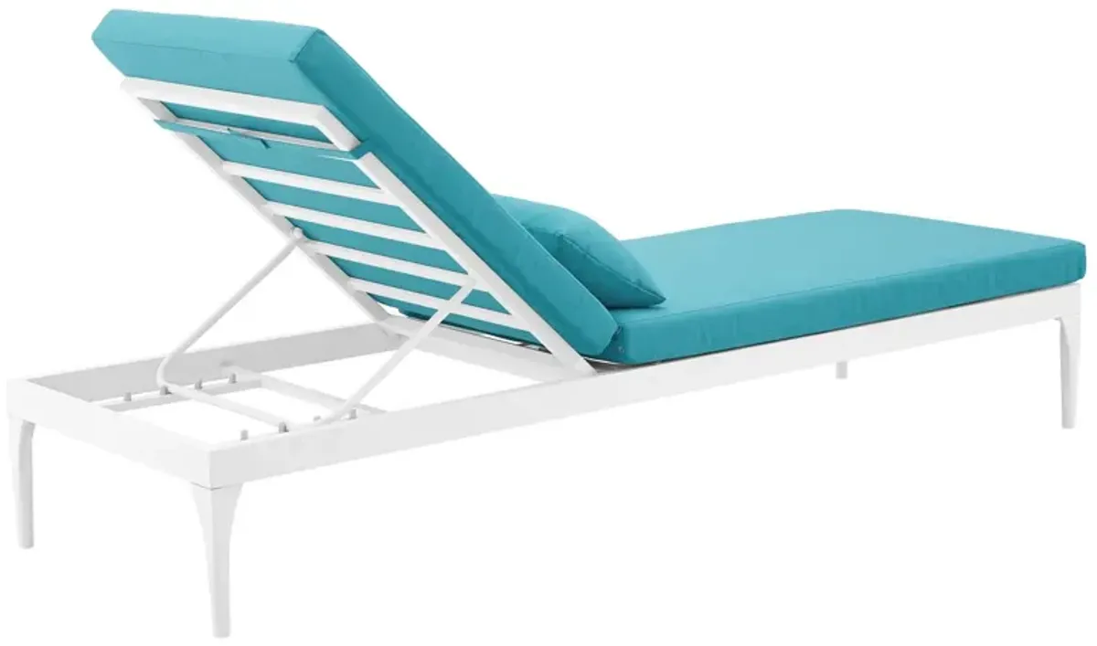 Perspective Cushion Outdoor Patio Chaise Lounge Chair