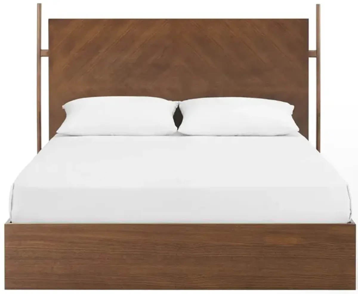 Kali Wood Queen Platform Bed